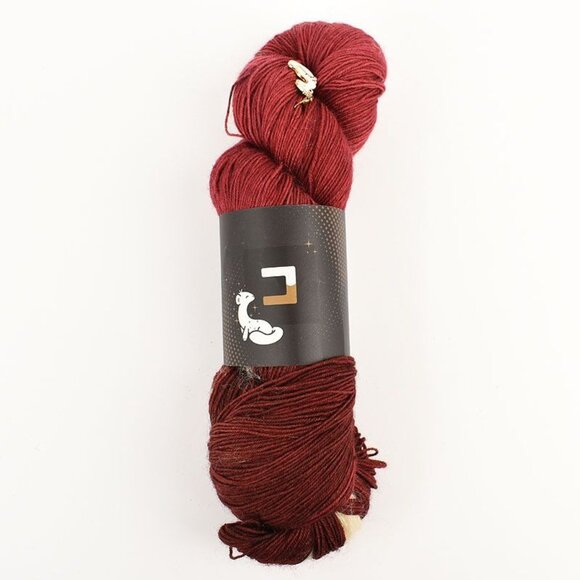 Dyed by Delz BFL Platinum Sock Mohair Silk Lyras Jordan Pantalaimons Fur - Picture 1 of 3